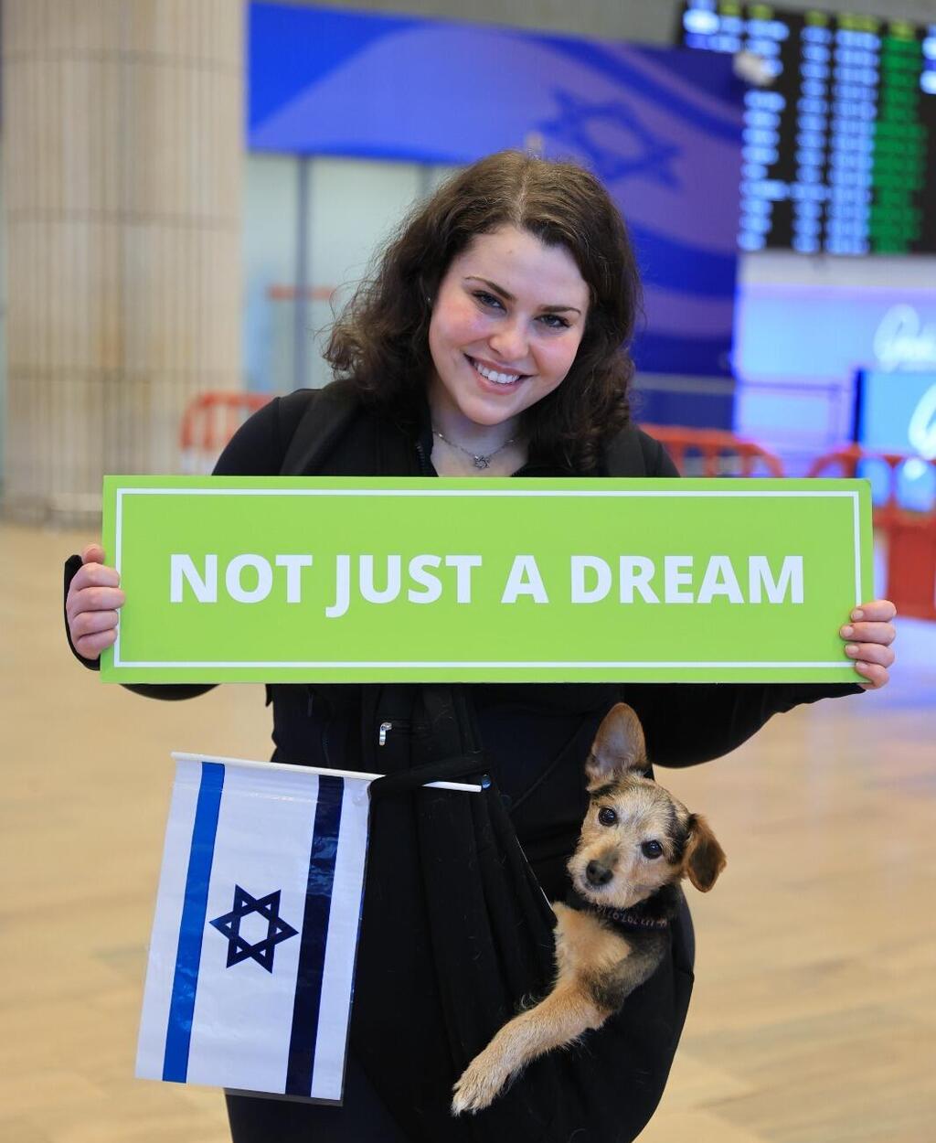 'I wasn’t deterred. I was even more ready to come' Amanda Schuster (Photo: Yonit Schiller) Olim arive amid war