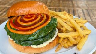 An especially spicy burger