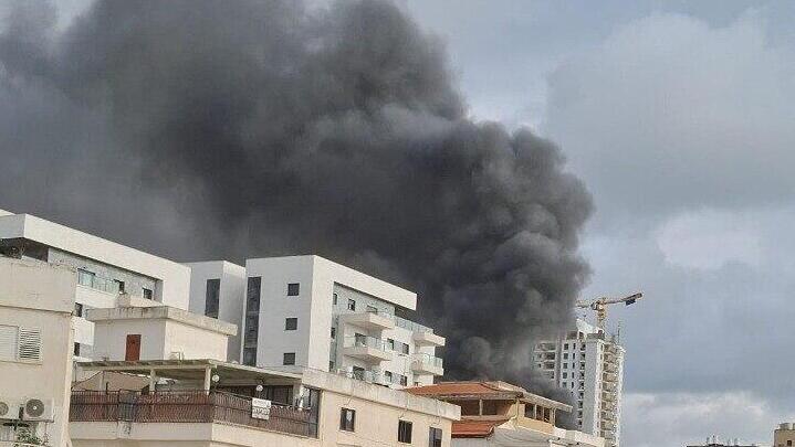 Impact in Nahariya נפילה בנהריה