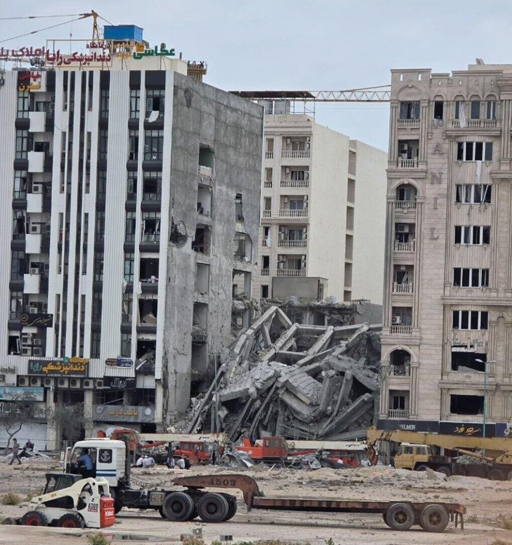 המבנה שבו שהה עלי רזא תנגסירי כשחוסל בבנדר עבאס