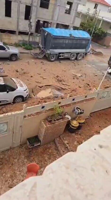 Photo: from social media נפילה בכפר קאסם