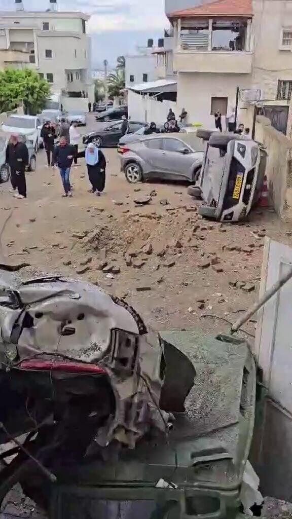 Photo: from social media רסיס בזירה