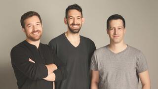Notch founders, from left: CEO Rafael Broshi, CPO Elul Yaakobi, CTO Yuval Peled 