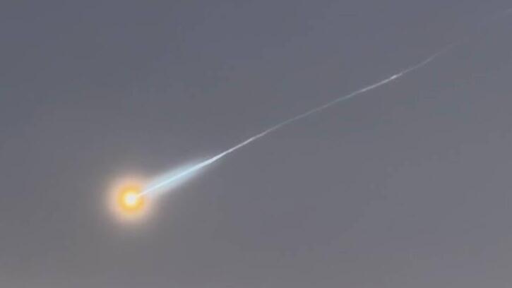 יירוט טיל מאיראן