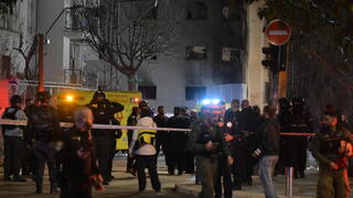 זירת הנפילה בתל אביב