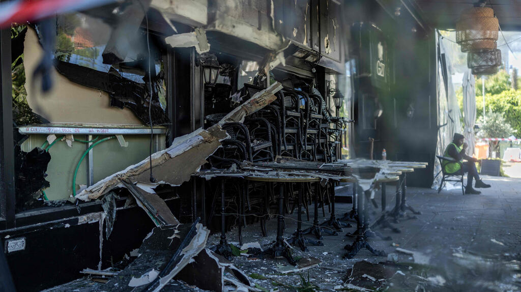 זירת נפילה ברמת גן