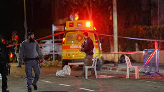 זירת הנפילה בתל אביב