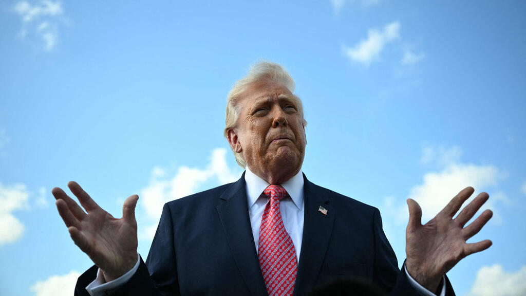 US President Donald Trump (Photo: Mandel Ngan/ AFP) נשיא ארה"ב דונלד טראמפ בפלורידה