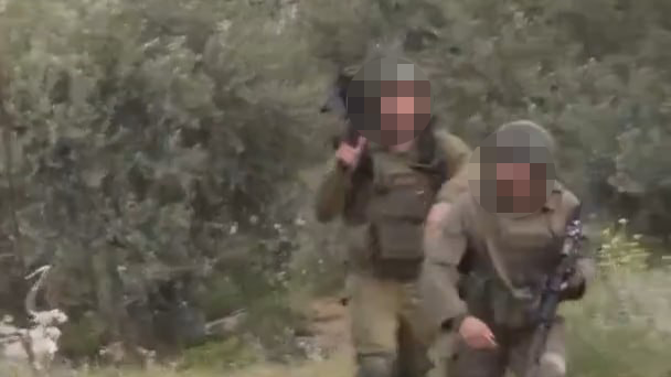 תיעוד מתקיפת הפלסטינים בכפר תיאסיר  