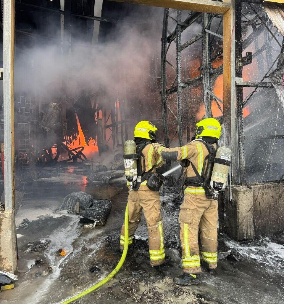 השריפה ברמת חובב