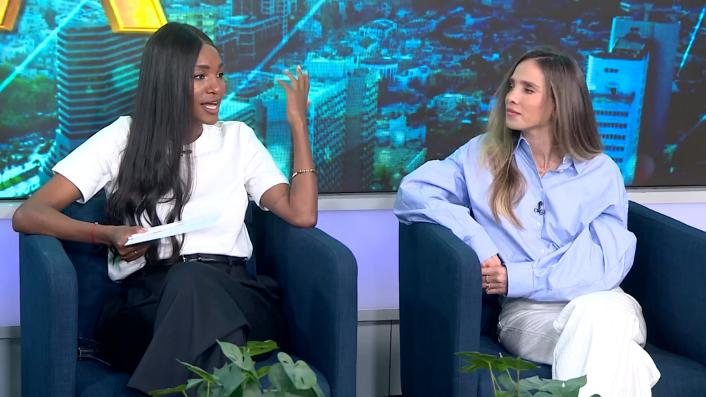 All Caps panelists: Titi Ayanaw and Sarai Givaty All Caps