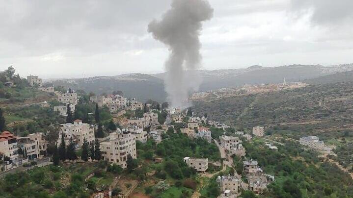 הנפילה באזור רמאללה