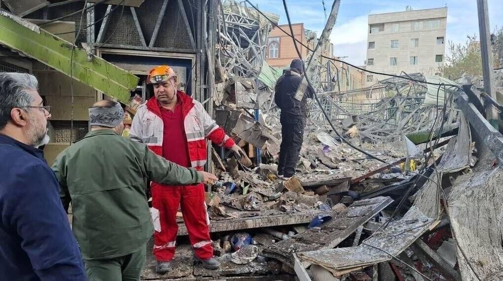 נזקי תקיפה באיראן