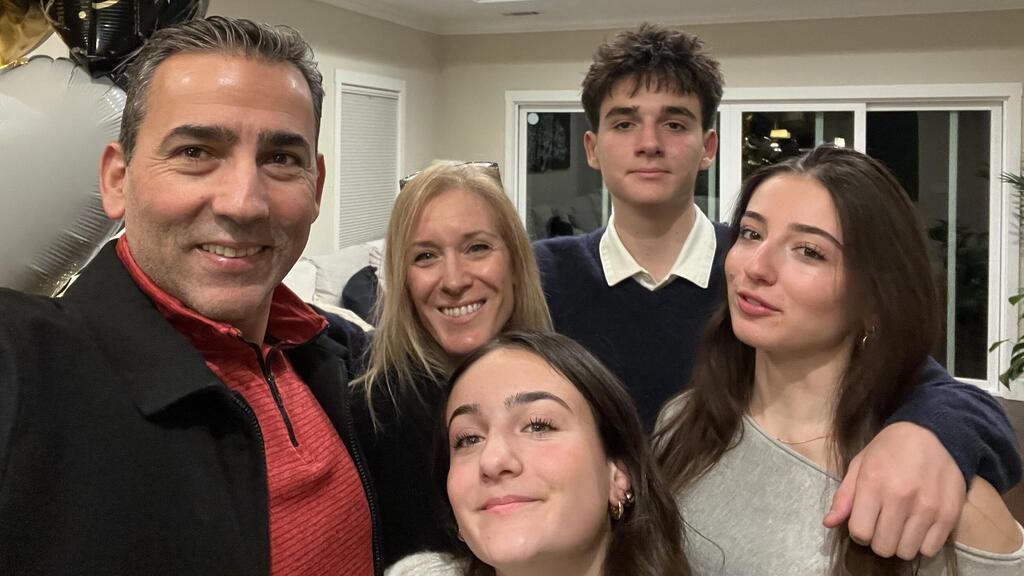 ענבל ועידו שגב וילדיהם