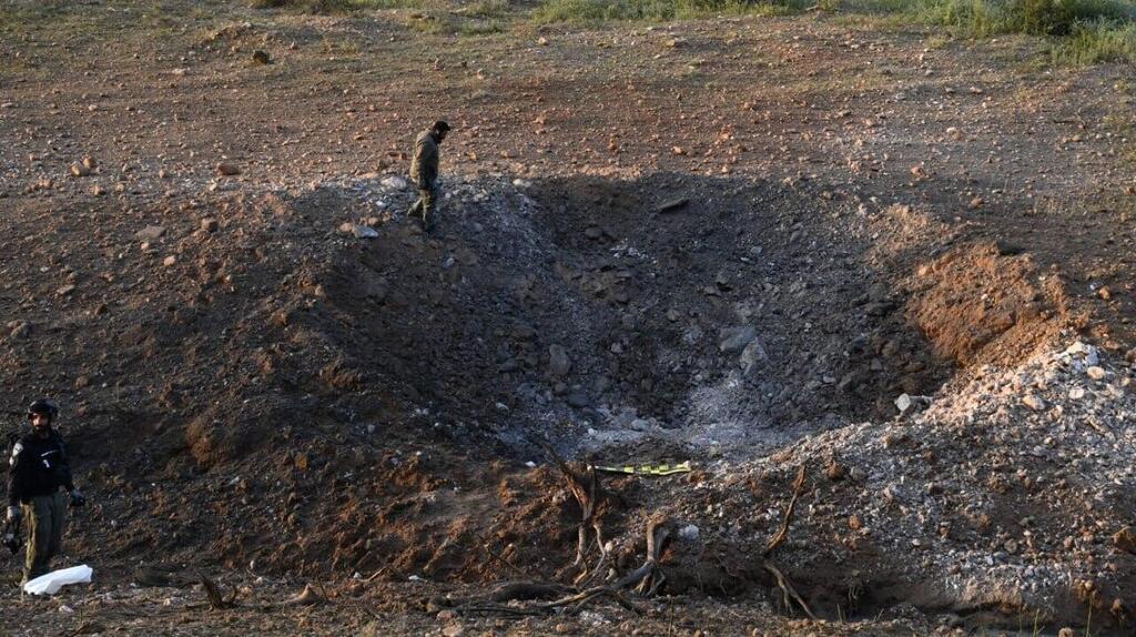 זירת הנפילה בבאר שבע