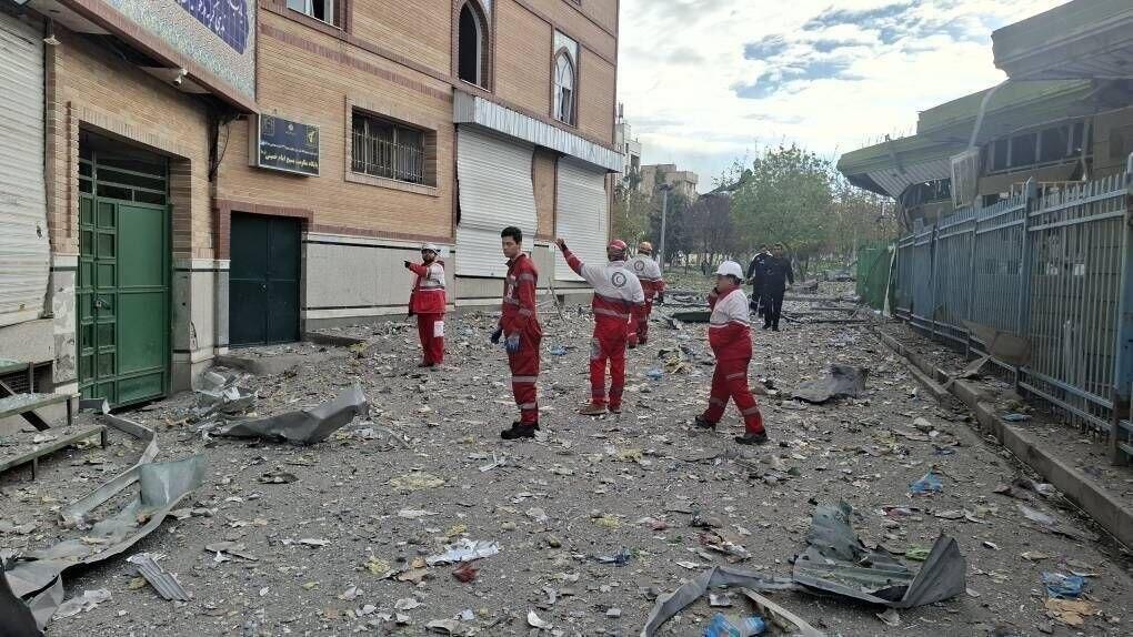 נזקי תקיפה באיראן