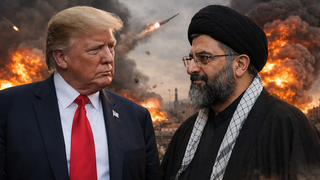 Дональд Трамп и Муджтаба Хаменеи 