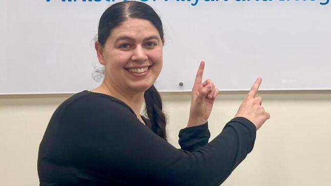 כוכבת הרשת מעיין גורדון שעלתה לישראל