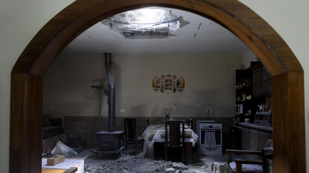 בית שנפגע בשפרעם