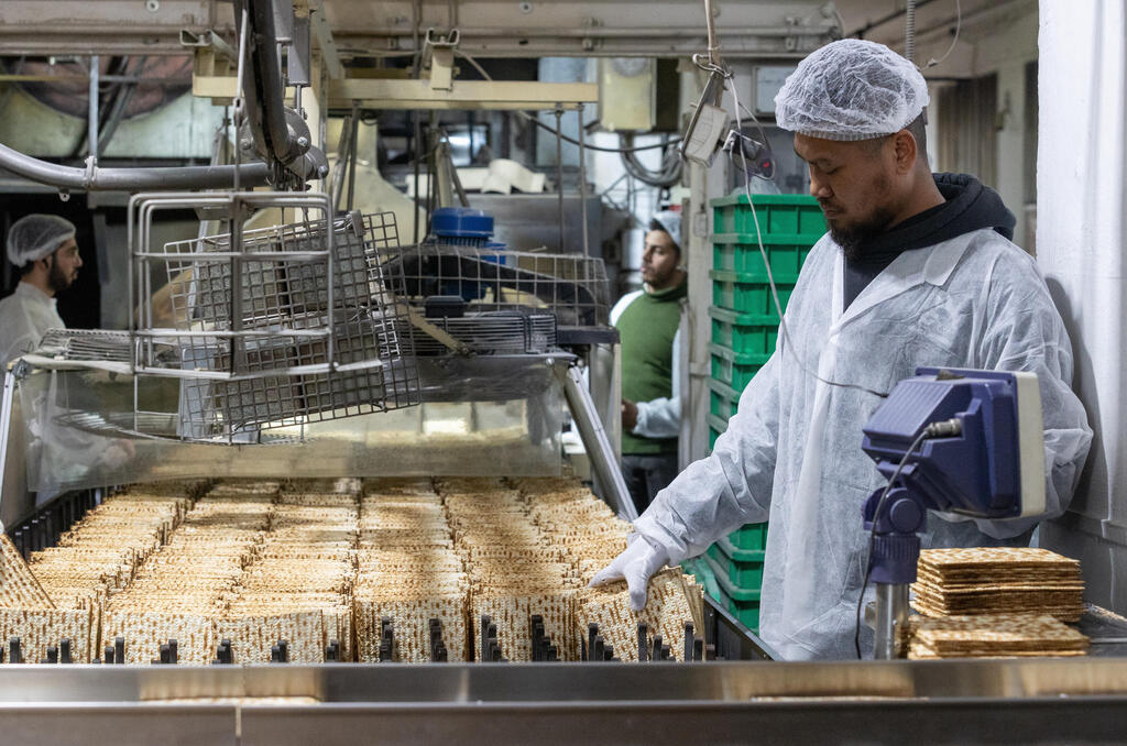 The bulk of global matzah production is concentrated in Israel (Photo: Ido Erez) The bulk of global matzah production is concentrated in Israel