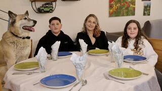 עטרה כהן-רפפורט וילדיה הקטנים