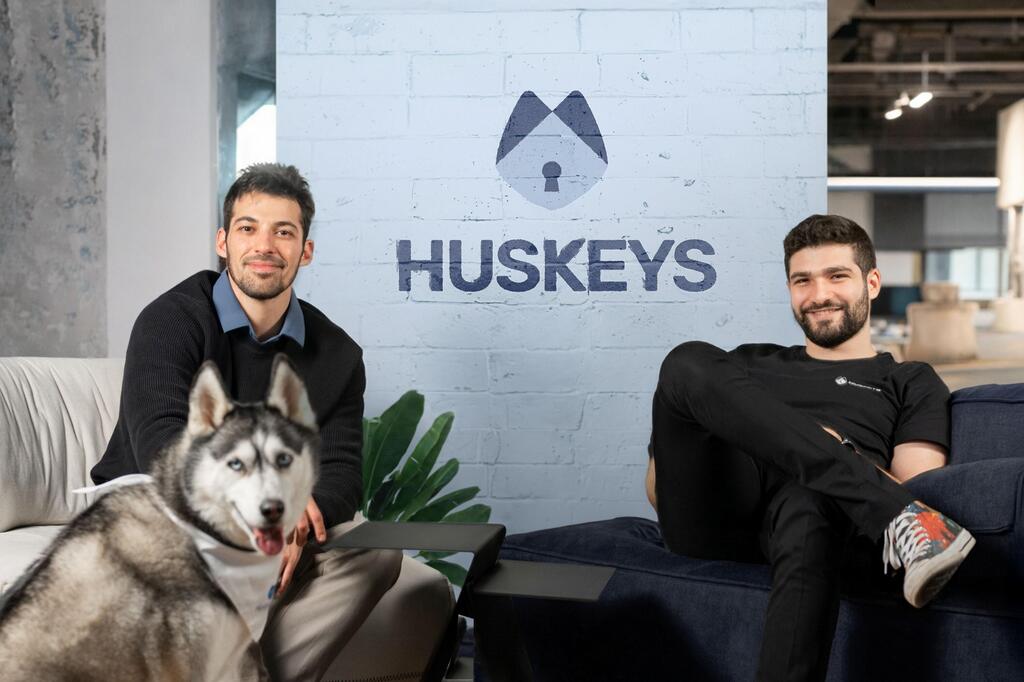 Huskey's CEO Itai Gafni and CTO Roy Weissfeld (Photo: Courtesy of Huskeys) Huskey's CEO Itai Gafni and CTO Roy Weissfeld