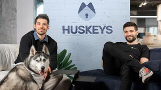  Huskey's CEO Itai Gafni and CTO Roy Weissfeld