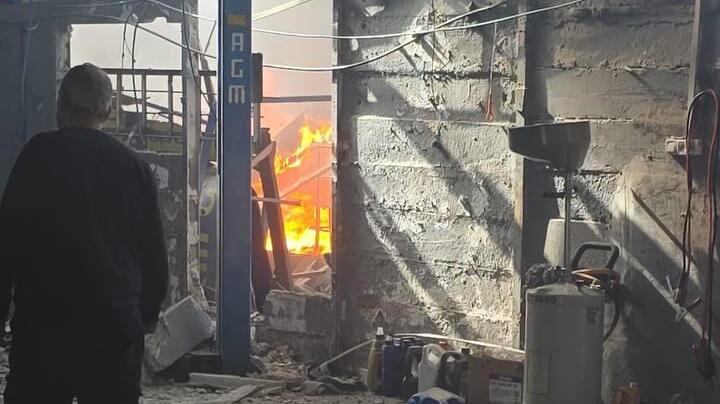 זירת נפילה בפתח תקווה