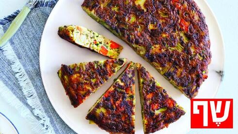 שאריות של ירקות מהמרק הפכו  לפריטטה עשירה