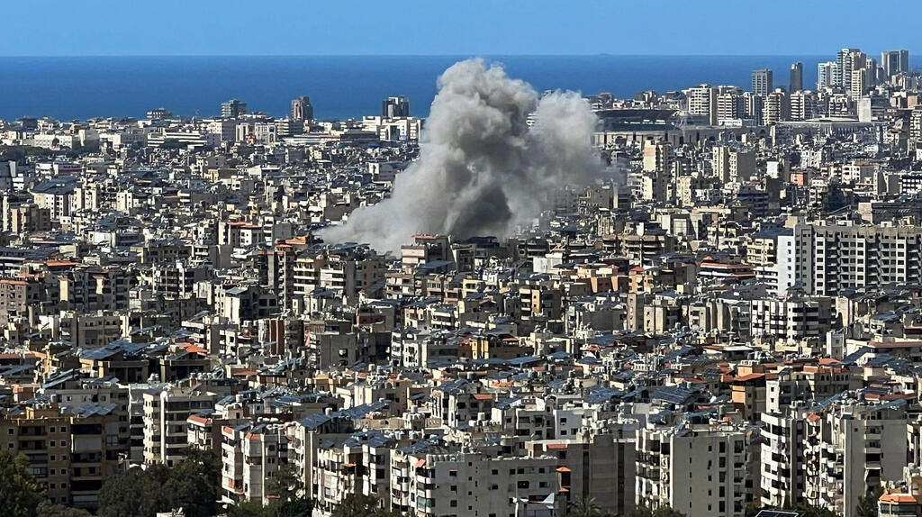 צה"ל תוקף בביירות