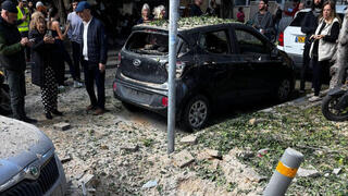 הרס רב בתל אביב כתוצאה מנפילת רסיס