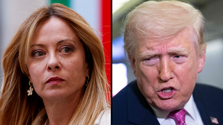 דונלד טראמפ ג'ורג'ה מלוני