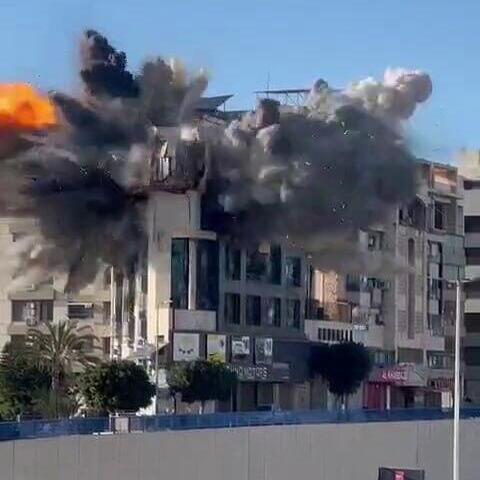 תקיפת בניין בדאחייה