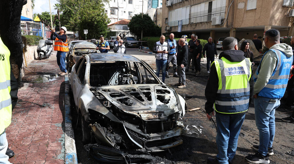 זירת נפילה בפתח תקווה