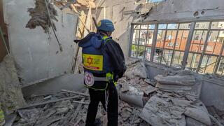 בית כנסת נפגע מרסיס בבני ברק