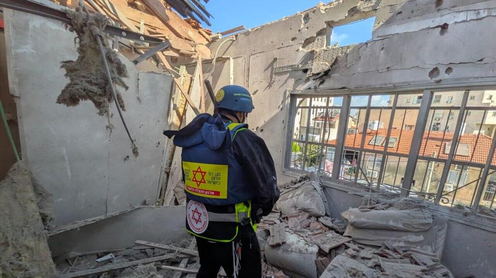 זירת נפילה בבני ברק