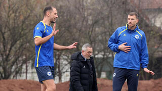 אימון נבחרת בוסניה