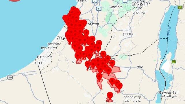 Тревога на юге Израиля (Фото: Цофар) Тревога на юге Израиля