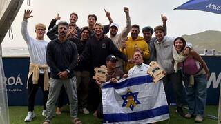 גלישה - הנבחרת בתחרות בספרד 