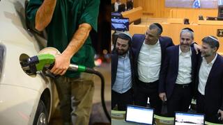 שר האוצר סמוטריץ' (מימין) בחגיגות העברת תקציב 2026, תדלוק