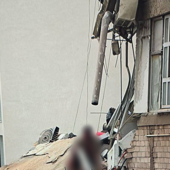 קריסה חלקית של מבנה בתל אביב