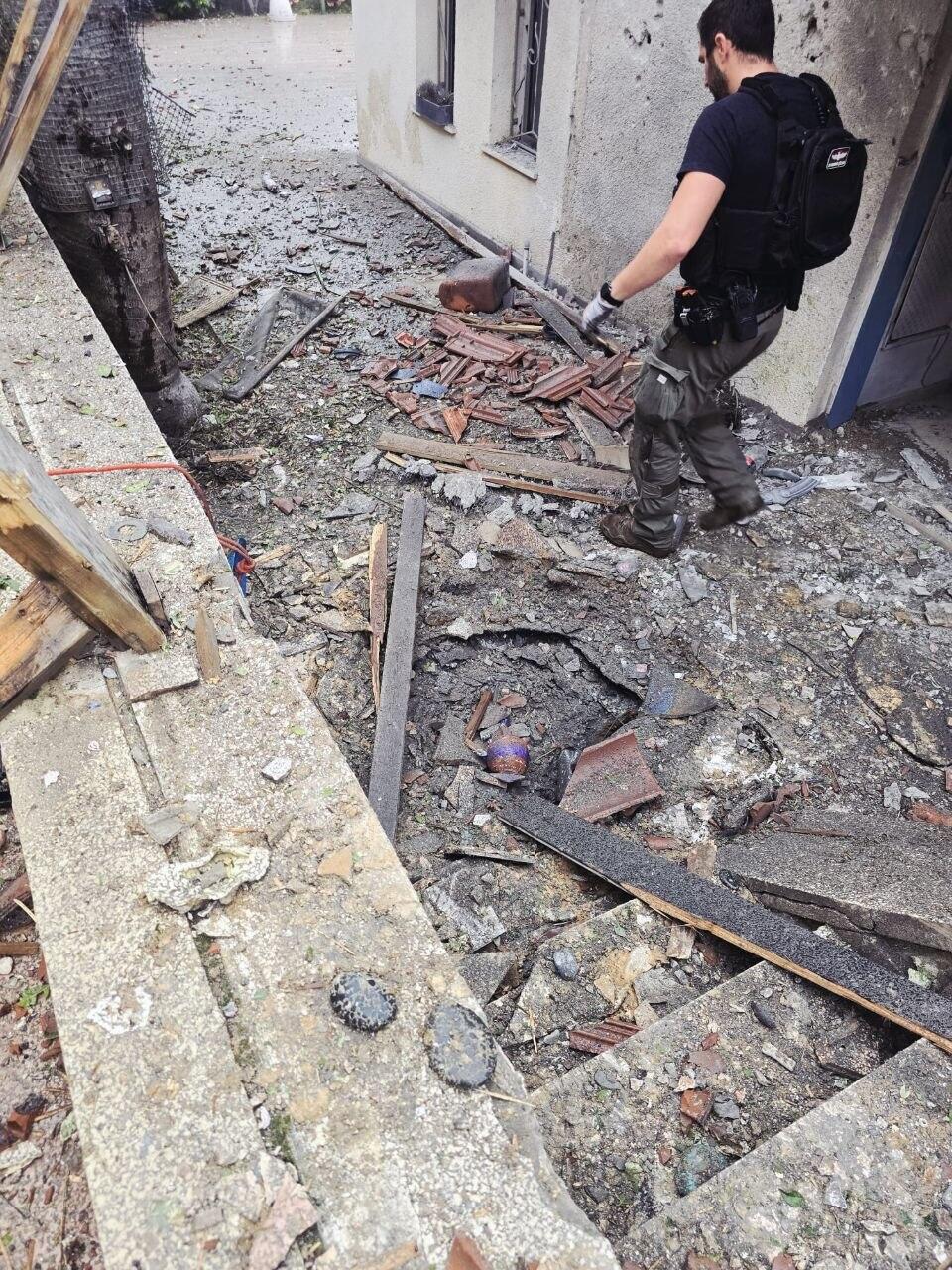 נפילה בראש העין