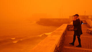 סופת חול ביוון