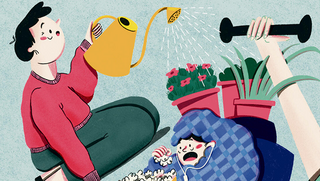 סיינפלד, משקולות, פחמימות: איך מוצאים את השקט?