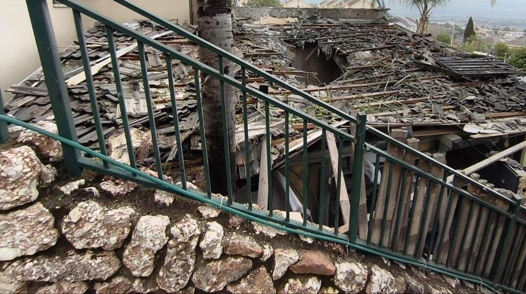 זירת הנפילה בקריית שמונה