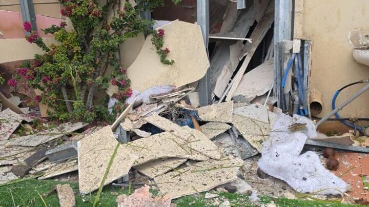 זירת נפילה בקריית שמונה