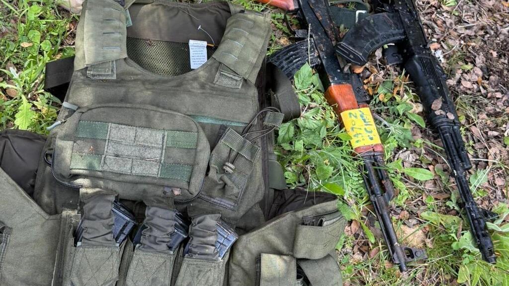 מצעי הלחימה שאותרו על ידי אוגדה 162 בדרום לבנון