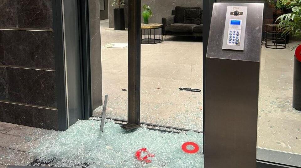 נזק באחת הזירות בפתח תקווה