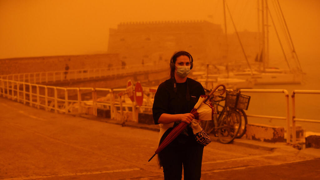 סופת חול ביוון