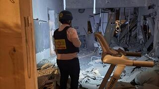 זירת הנפילה ברמת גן 